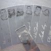 Mercury 7 Astronauts set of 9 handmade NASA space program bookmarks Glenn Grissom Shepard Carpenter Cooper Slayton Schirra Von Braun