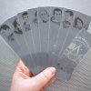 Apollo Astronauts set of 9 handmade NASA space program bookmarks Neil Armstrong Chaffee Anders Duke Gordon moon landing lunar flight