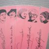 Black women writers bookmarks / set of nine handmade African American portraits poets feminist activists book mark black on pink