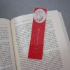 Modernist Poets bookmarks / set of 9 portraits Ezra Pound Langston Hughes ee cummings TS Eliot writers poets quote book mark / silver on red