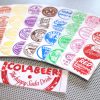 Vintage Bottlecaps / 9 bookmark set of antique soda pop bottle caps tops / red pink green blue brown purple gold copper soft drinks retro