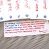 Great American Novel / 9 bookmark set of handmade portraits / writers authors novelists Steinbeck Toni Morrison Twain red white blue books