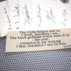 Black Poets bookmarks / set of 9 handmade African American portraits book mark cream Langston Hughes Maya Angelou Gwendolyn Brooks Giovanni