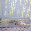 Funny lawyer quotes bookmarks / set of nine handmade jokes by writers quotes about the law justice judge book mark / gold metal foil on gray