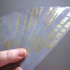 Quotes about lawyers bookmarks / set of nine handmade by writers quotes about the law / gold metal foil on gray Lincoln Choate Dickens