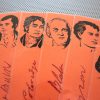 Romantic Poets bookmarks / set of nine handmade portraits of writers poets / Byron Burns Shelley Keats / terracotta and red book marks