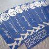 Great Scots! Writers / 9 bookmark set of Scottish handmade portraits / Scotland writers authors Auld Scotia novelists St Andrews blue books