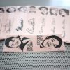 Civil Rights women bookmarks / set of nine handmade African American portraits Black activists book mark Rosa Parks black blush pink