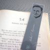 Manhattan Project set of 9 handmade bookmarks nuclear physicist scientist atomic age bomb Los Alamos Feynman Szilard Oppenheimer Fermi Bethe