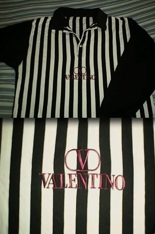 Valentino Vintage Striped Casual