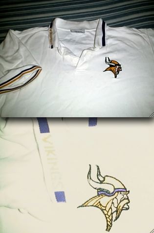 Minnesota Vikings Embroidered Logo