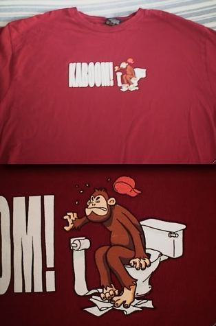 Kaboom! Monkey Toilet Joke