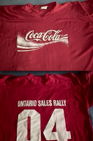 Coca-Cola Coke Hockey Jersey